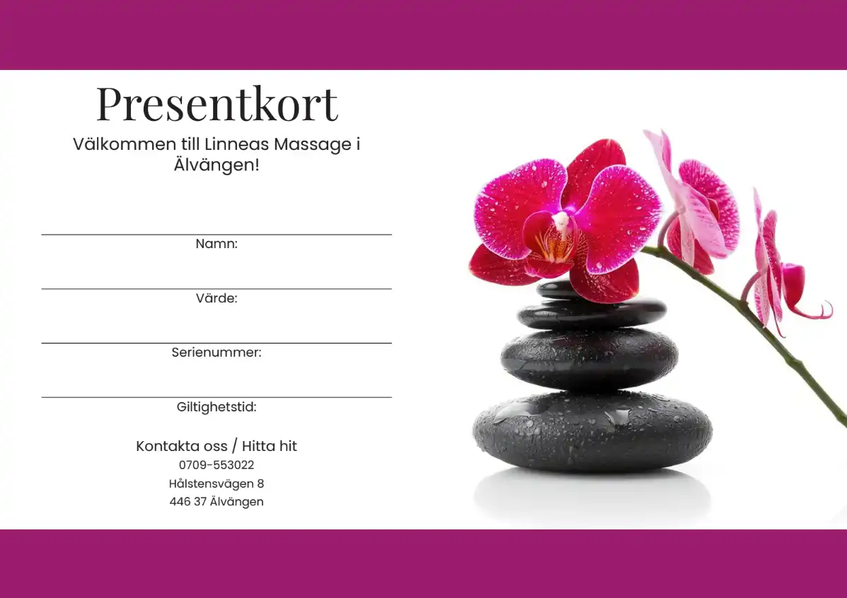 Bild på presentkort